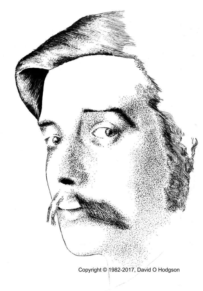Unfinished Portrait of H G Wells